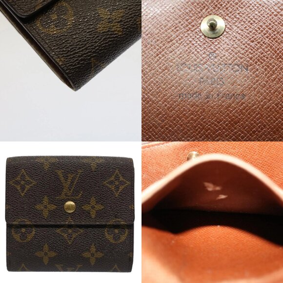 LOUIS VUITTON Monogram Portefeuille Elise Wallet M61654 LV Auth 52089 - Picture 11 of 12